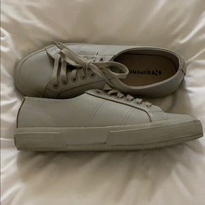 Grey Superga Sneakers